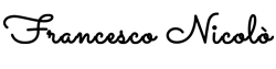 Francesco Nicol&ograve;